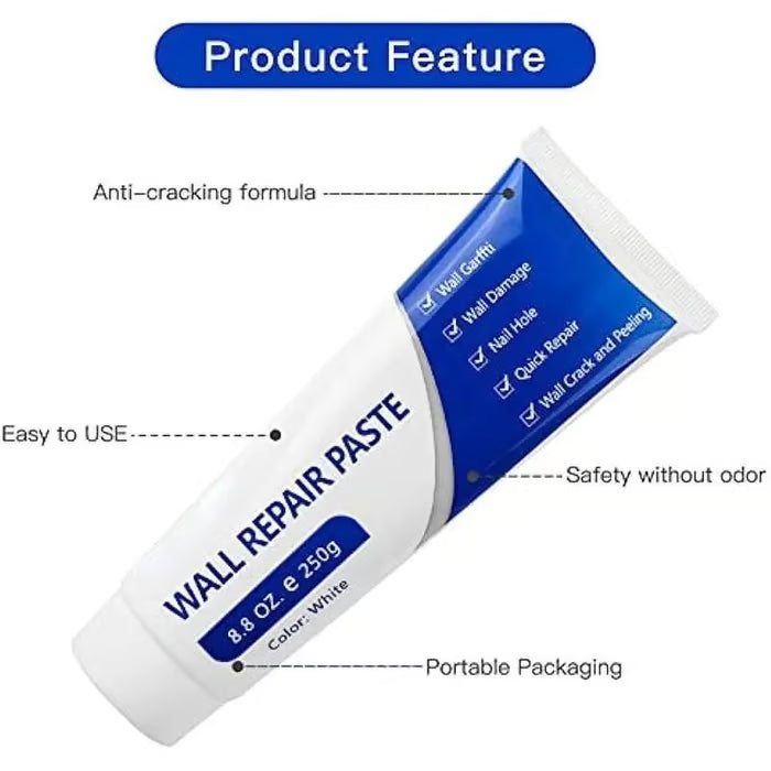 🔬 2026 Innovation | Wall Repair Paste | Fills Cracks &amp; Holes in 1 Step 🏠【Flash Sale】