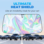 🌞 Summer Hot Sale 50% OFF 🌈Laser Car Windshield Sunshade