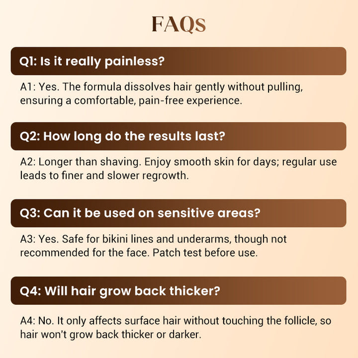 KLENIMORE ™  Gentle &amp; Painless Hair Removal Cream Duo for Sensitive Skin