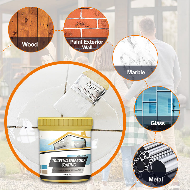 🔥2025 Hot Sale🔥Clear Waterproof Patch & Seal Liquid