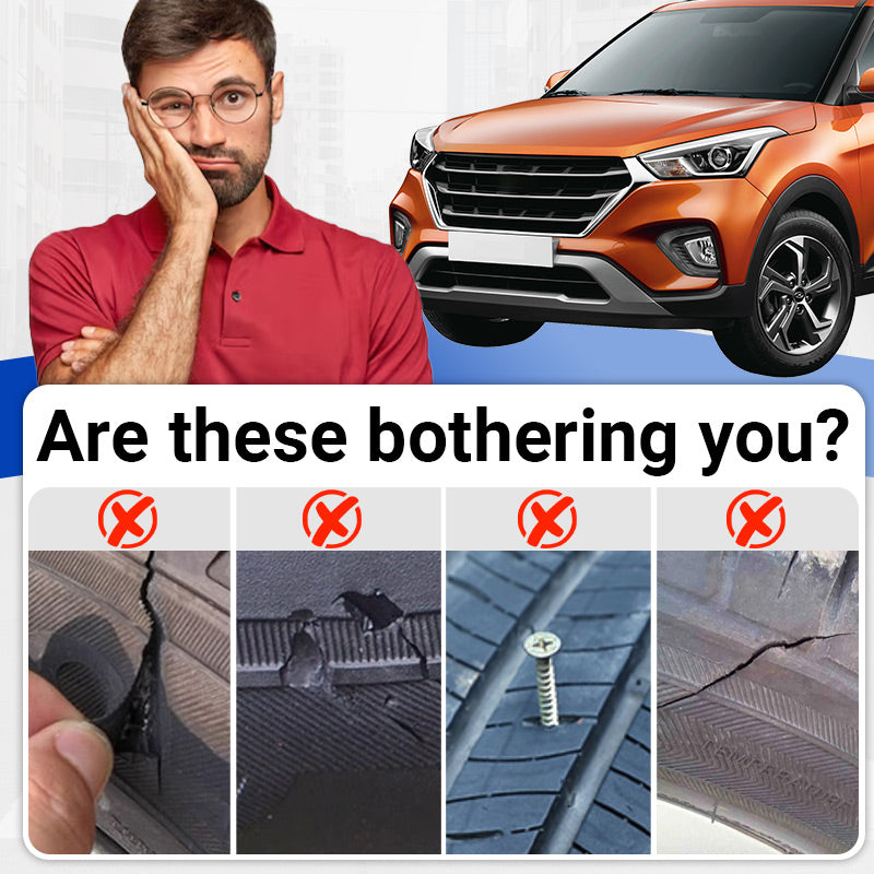 🔥BUY 1 GET 1 FREE🔥Weather-Resistant Waterproof Flexible Tire Repair Adhesive