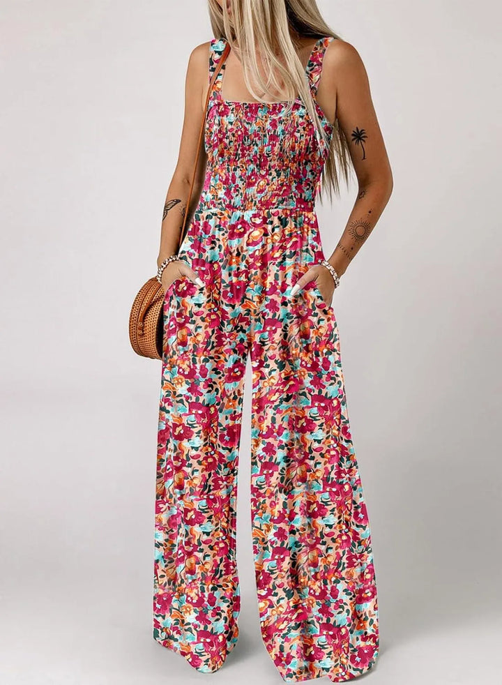 🎨Damkläder med tryck och ärmlös jumpsuits