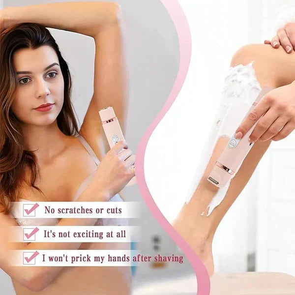 🔥2025 Hot Sale🔥2-In-1 Women's Electric Cordless Shaver