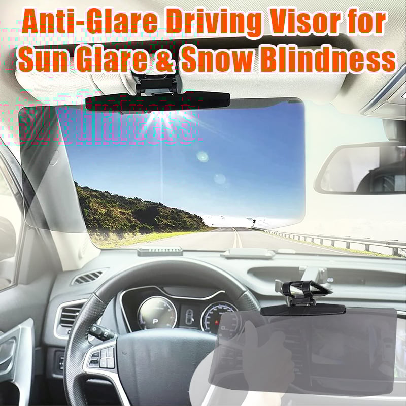 🚗☀️Summer Special Offer 50% OFF🔥Anti-Glare Driving Visor for Sun Glare & Snow Blindness
