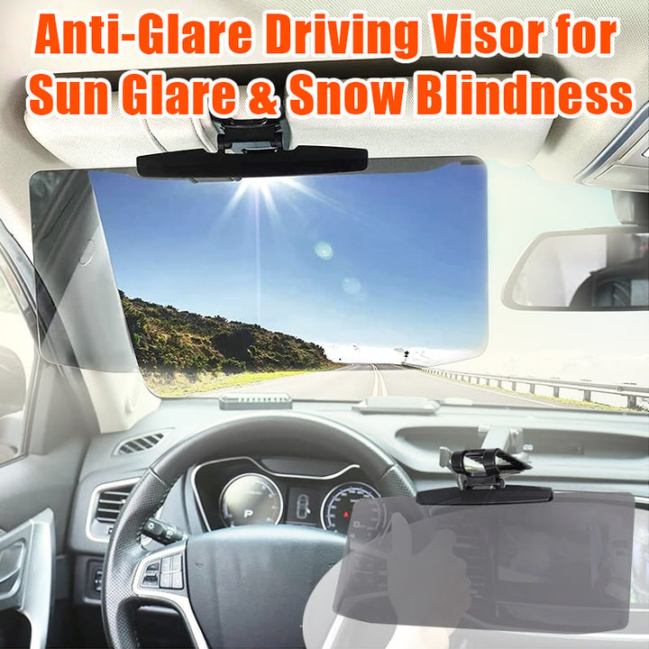 🚗☀️Summer Special Offer 50% OFF🔥Anti-Glare Driving Visor for Sun Glare &amp; Snow Blindness