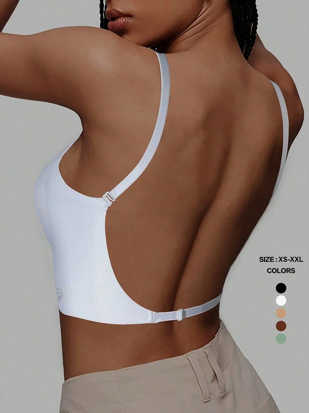 Seamless U-Shaped Low Back Bra