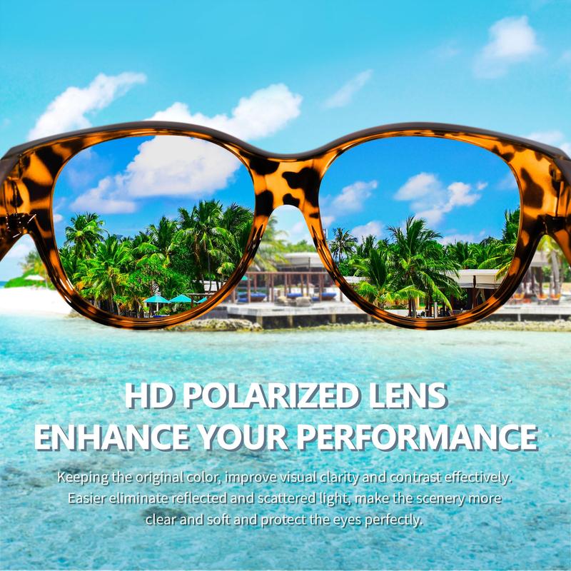 😎Lunettes de soleil à protection UV400 compatibles avec le port de lunettes de vue (Ajoutez 2 ou 4 pièces au panier)