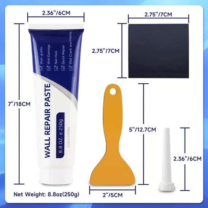 🔬 2026 Innovation | Wall Repair Paste | Fills Cracks &amp; Holes in 1 Step 🏠【Flash Sale】