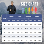 Men's Solid Color Zip Up Warm Jacket -💪Anti-wrinkle, windproof, rainproof and snowproof!