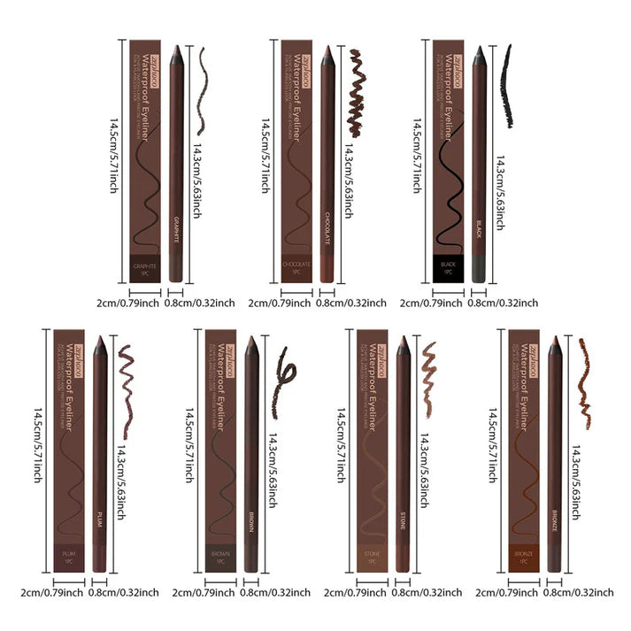 💜LAST DAY - BUY 1 GET 1 FREE💜24 HR Waterproof Eyeliner Duo Sharpenable Eye Pencil