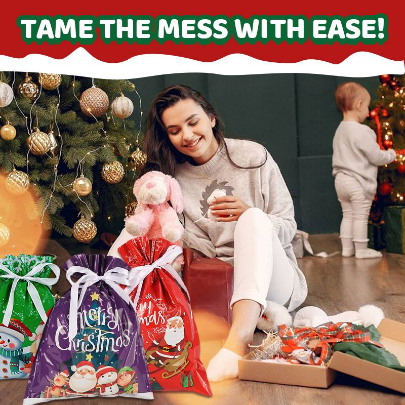 ❣️LAST DAY - BUY 1 GET 1 FREE❣️🎅Christmas Gift Bag With Drawstring🎁