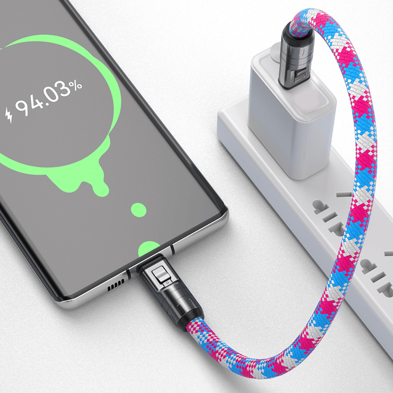 ⏰Last Day Special Price⚡C to C 240W Charging Cable with Wearable Bracelet Design