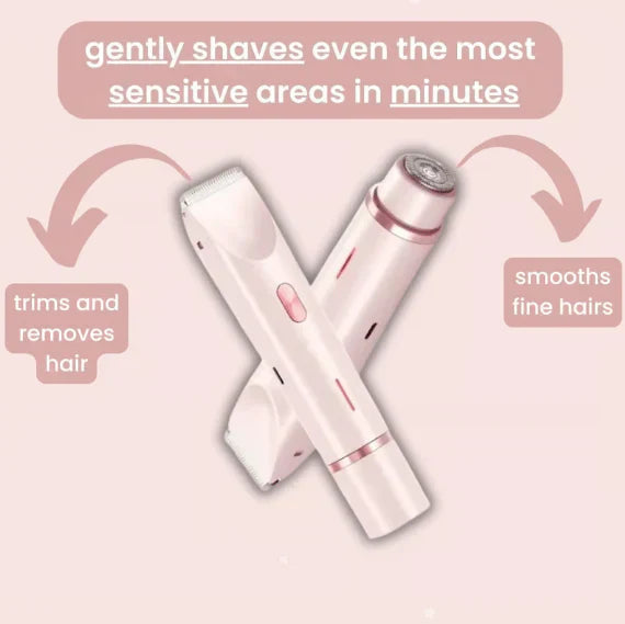 🔥2025 Hot Sale🔥2-In-1 Women's Electric Cordless Shaver