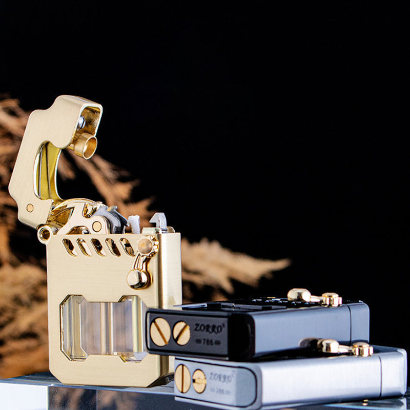 Mecha Metal Rocker Lighter