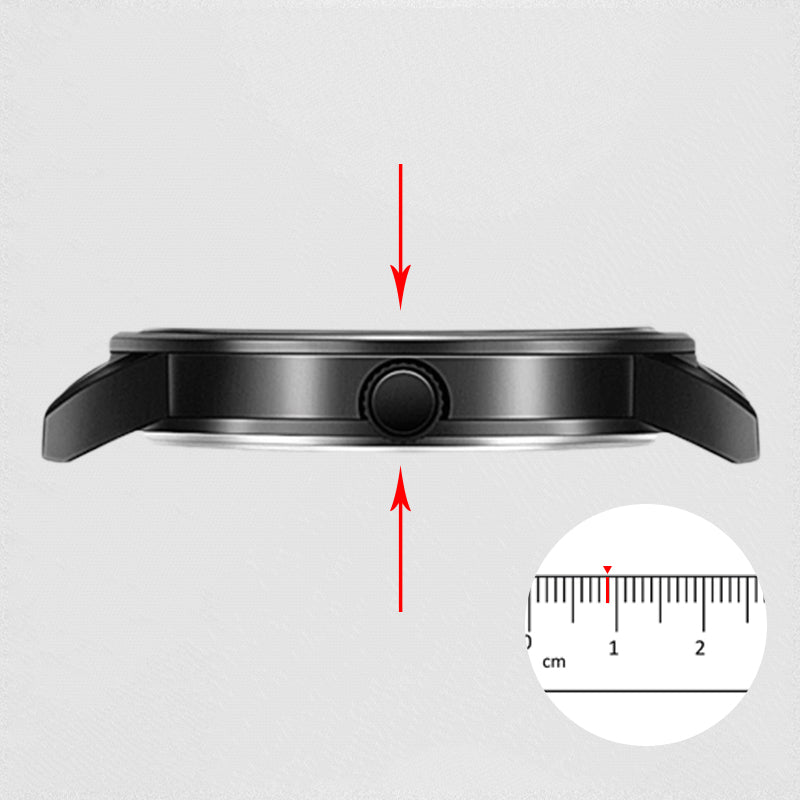 🌌Vattentät automatisk klocka för män – med klockarmband i stål/nät/läder