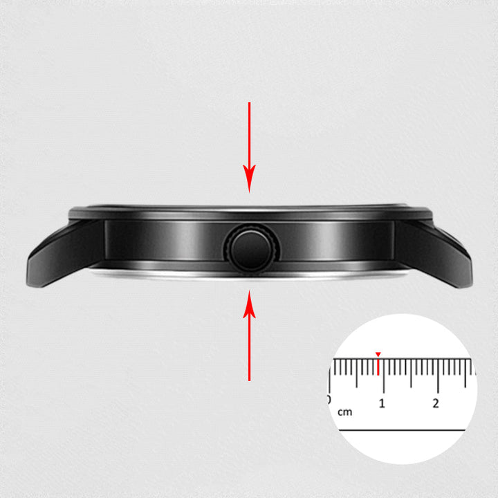 🌌Vattentät automatisk klocka för män – med klockarmband i stål/nät/läder