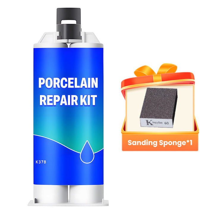 💧Multi-functional waterproof and anti-corrosion repair adhesive🔥 (suitable for ceramic floor tiles, walls, and kitchen countertops) saves time and costs.