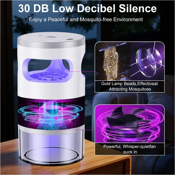 😴2026 New Arrivals 50% OFF🦟Indoor LED Bug Zapper – UV Light, Chemical-Free, Night Light ✨