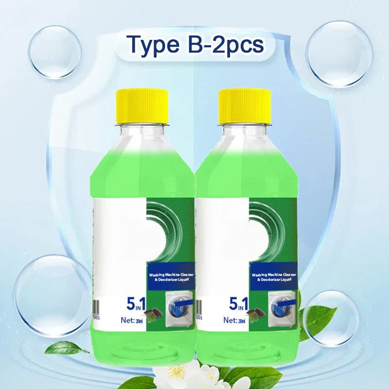 🔥2025 Hot Sale🔥🏠Universal Sterilization and Stain Removal Washing Machine Cleaning Liquid