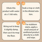 Antibacterial Liquid Floor Cleaner for Household Use