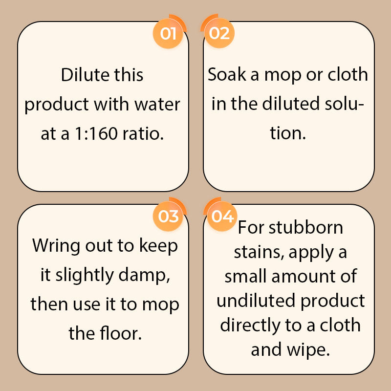 Antibacterial Liquid Floor Cleaner for Household Use