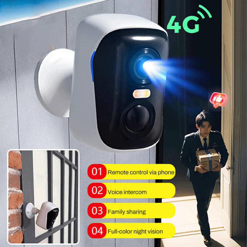 ✨Wireless Night Vision Camera – Intelligent Security Around The Clock!🌞