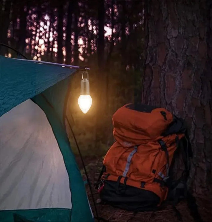 Decorazione di illuminazione per lampadina retrò da campeggio sospesa di tipo C