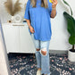 🌸Summer Specials🌸Women's Raw Edge Boxy Tee