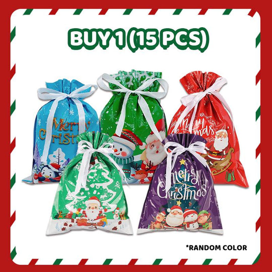 ❣️LAST DAY - BUY 1 GET 1 FREE❣️🎅Christmas Gift Bag With Drawstring🎁