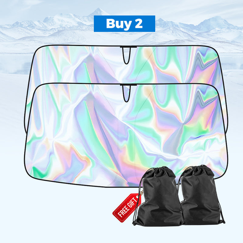 🌞 Summer Hot Sale 50% OFF 🌈Laser Car Windshield Sunshade