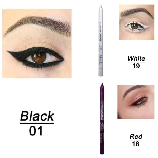 🔥BUY 1 GET 1 FREE🔥Long Lasting Eyeliner Pencil Fashion Eye Makeup Cosmetics