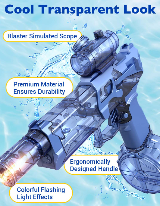🌊Summer Discount - 50% Off💦🔫Fast Mode Ice Explosion Pistol Water Gun