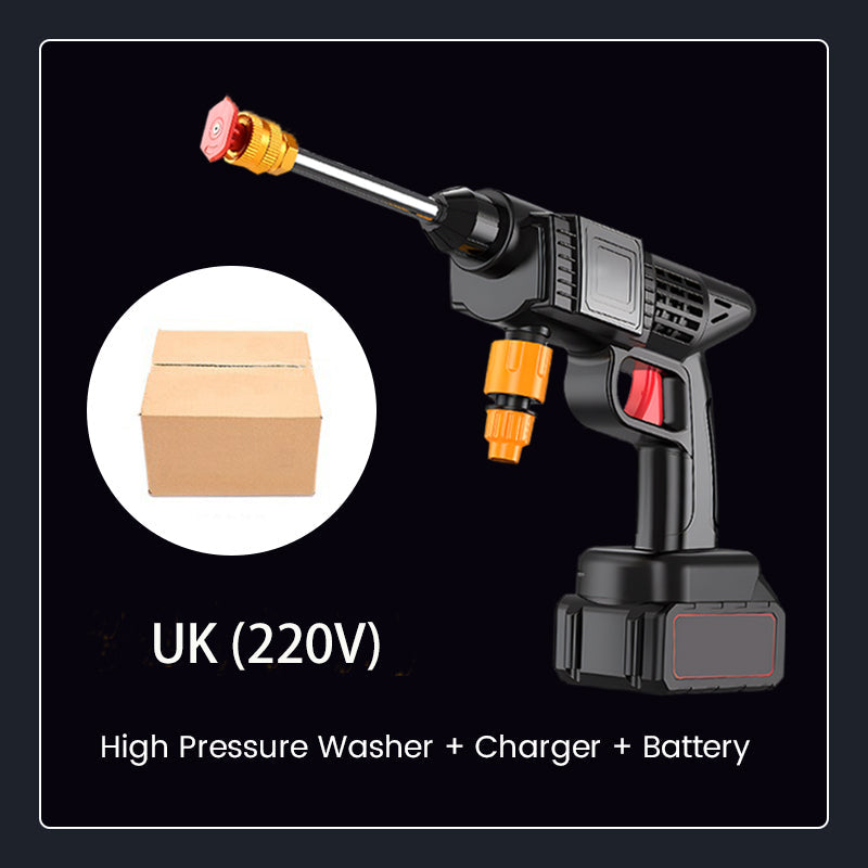 💦 50% OFF INSTANT! 🔥 2025 Cordless Portable Pressure Water Blaster - Multi-Function Cleaning for Cars/Patios/Bikes, Rechargeable &amp; High-Power 🚗✨