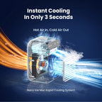 🎉2025 New Products Hot Sale✨Mini Portable Air Conditioner Cooler Humidifier,Ultra-Quiet & Energy Saving