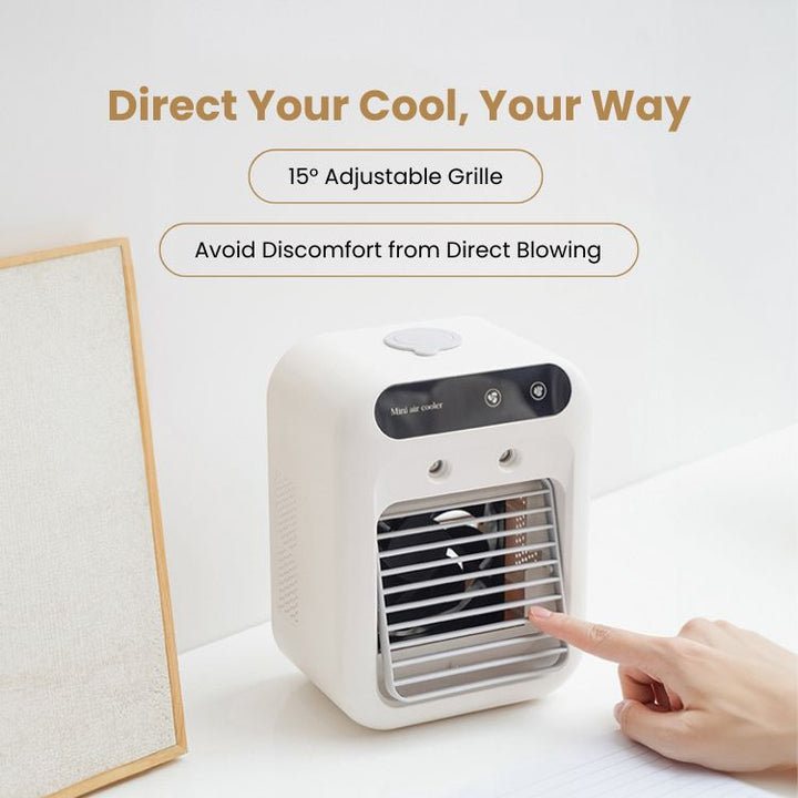 🎉¡Nuevos productos de 2025 en oferta!✨Mini aire acondicionado portátil con humidificador y enfriador, ultra silencioso. &amp;  Ahorro de energía
