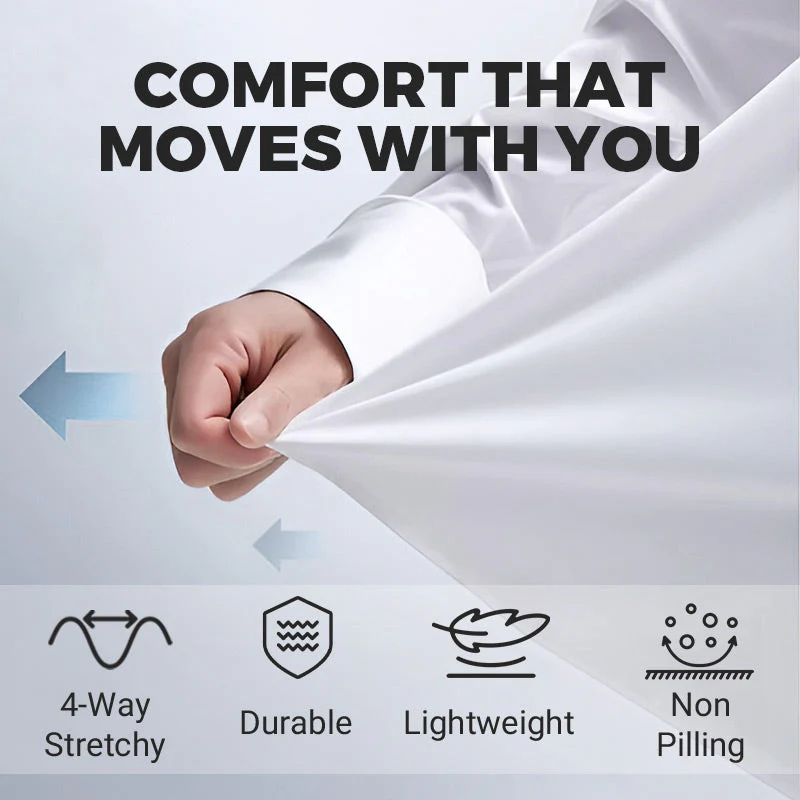 🔥Hot Sale🔥Men's Wrinkle-Free Button-Down Shirt