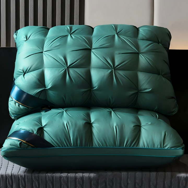 🥳 2026 HOT SALE 🥳 💞 Washable ergonomic neck pillow – Breathable and soft with 3D stitching.