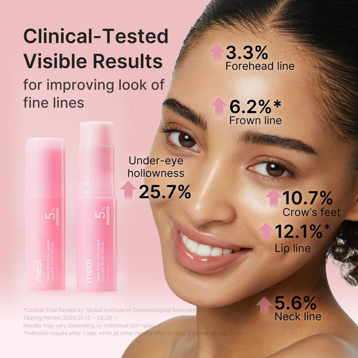 Pink Collagen Volume Multi Balm+Eye Patch