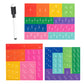 🔥Schneller Verkauf – 50 % RABATT🏅Montessori-Magnetbuch mit Bruchrechnen-Puzzle 