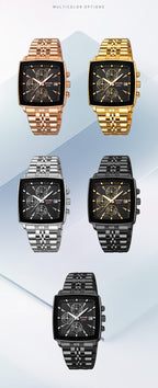 🎉High-End Business Watches at Half Price✨Men's Multifunctional Waterproof Quartz Watch