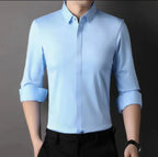 🔥Hot Sale🔥Men's Wrinkle-Free Button-Down Shirt