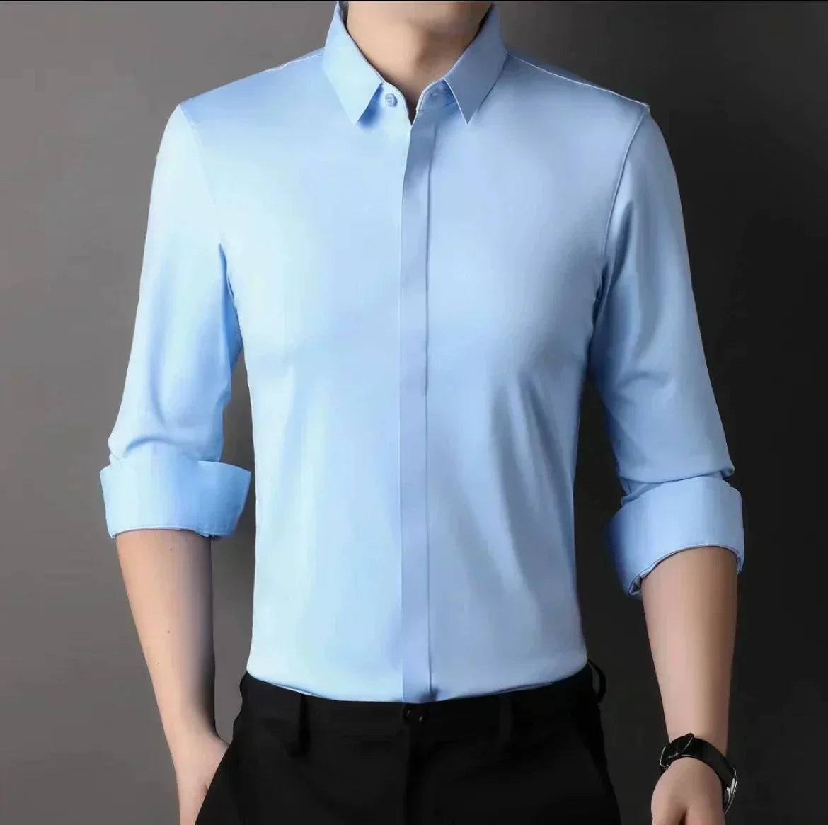 🔥Hot Sale🔥Men's Wrinkle-Free Button-Down Shirt