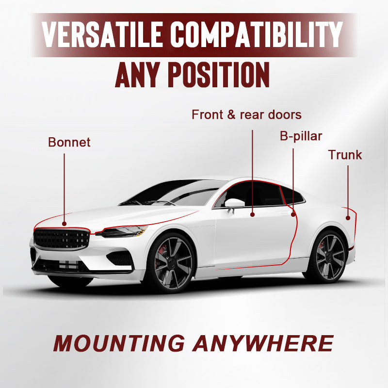 🔇5-hole Automotive Dust-proof and Shock-absorbing Sealing Strip