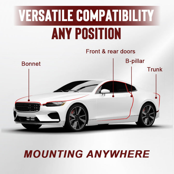 🔇5-hole Automotive Dust-proof and Shock-absorbing Sealing Strip