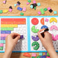 🔥Schneller Verkauf – 50 % RABATT🏅Montessori-Magnetbuch mit Bruchrechnen-Puzzle 