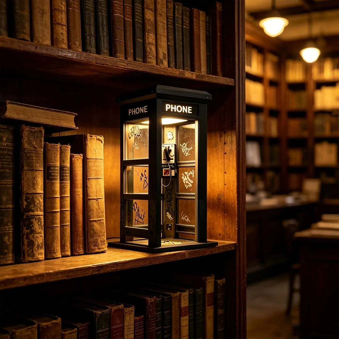 📞Vintage Phone Booth Ambient Lamp