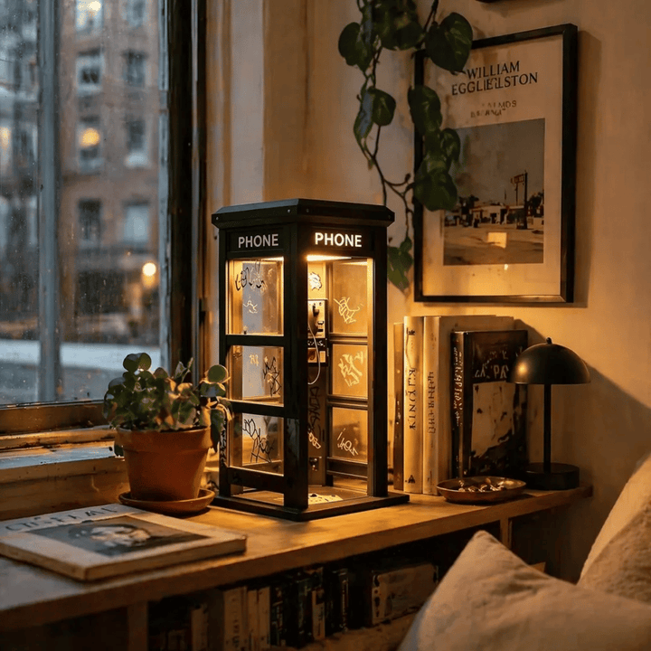 📞Vintage Phone Booth Ambient Lamp