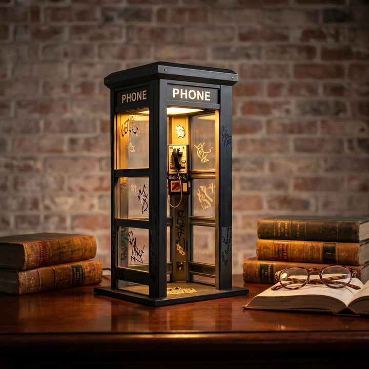 📞Vintage Phone Booth Ambient Lamp