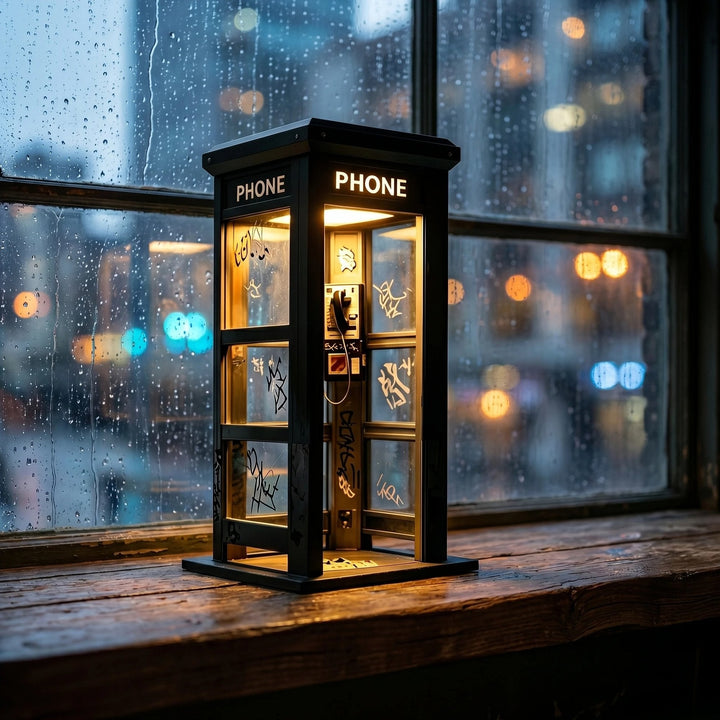 📞Vintage Phone Booth Ambient Lamp