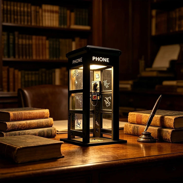 📞Vintage Phone Booth Ambient Lamp